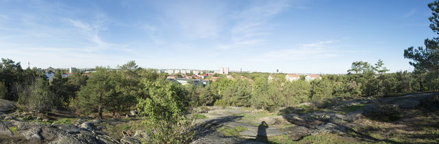 Utsiktsplats i sydvästra delen