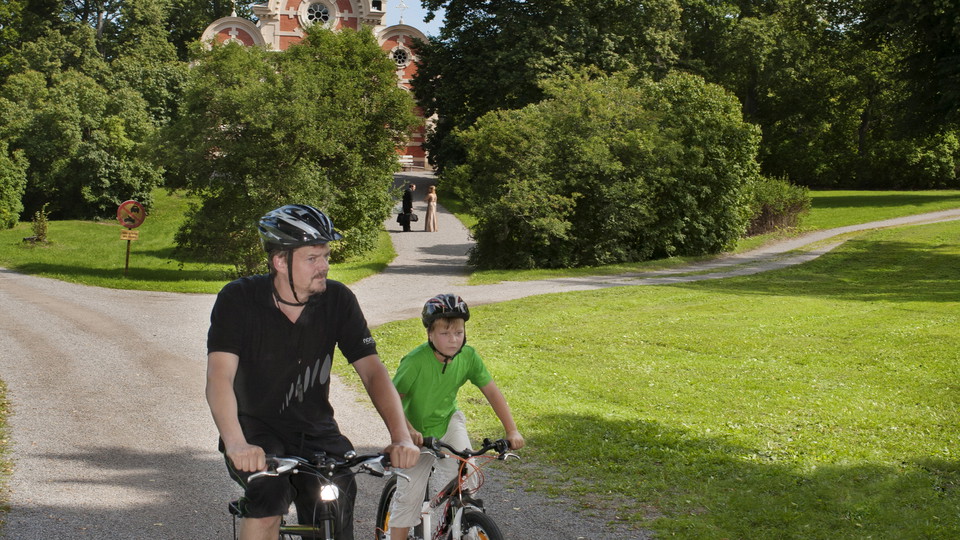 Ulriksdalsrundan startar vid Ulriksdals slott.