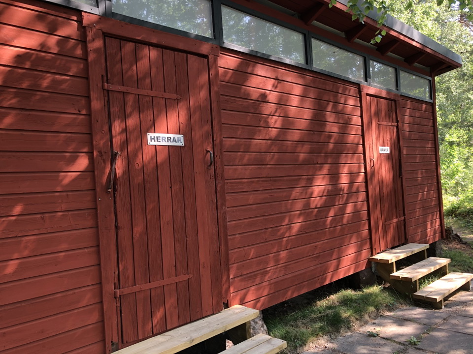Omklädningshytt herr och dam