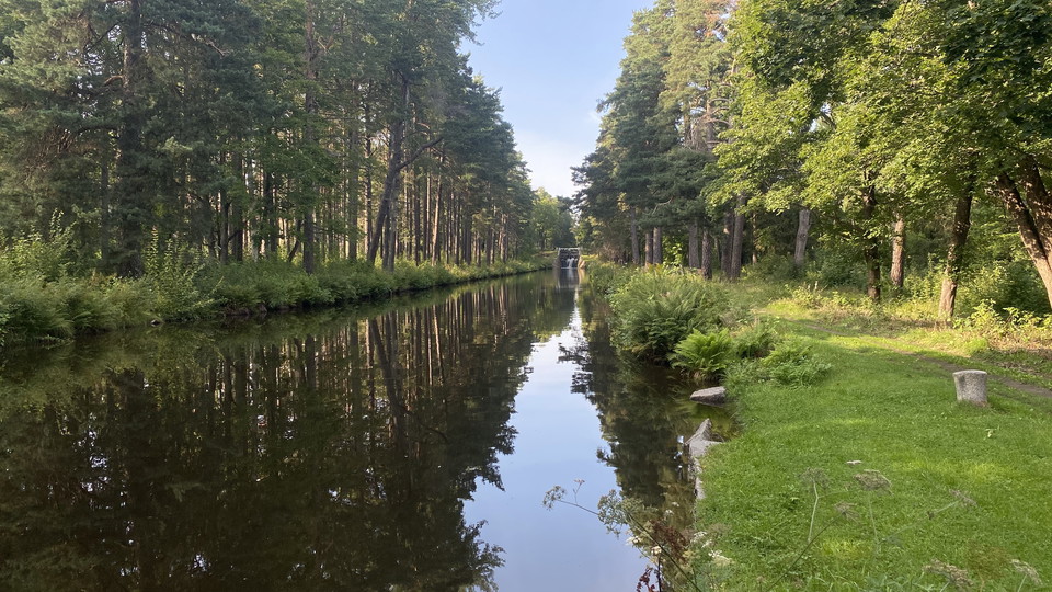 Kanalen genom Hallstahammar