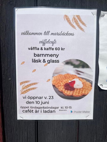 Marsbäckens våffelcafé