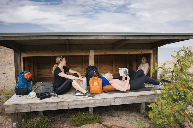 Vindskydd, Blå Jungfrun