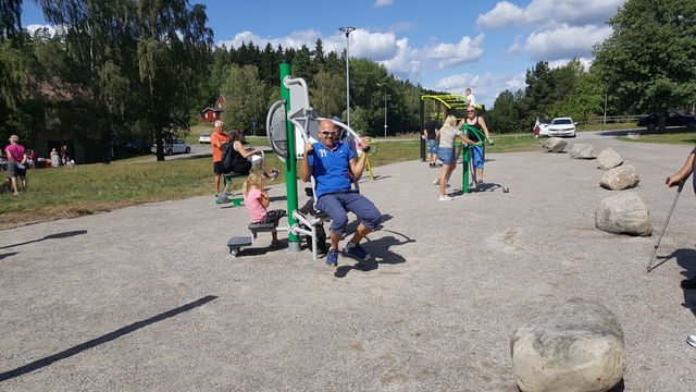 Utomhusgym Björkvik