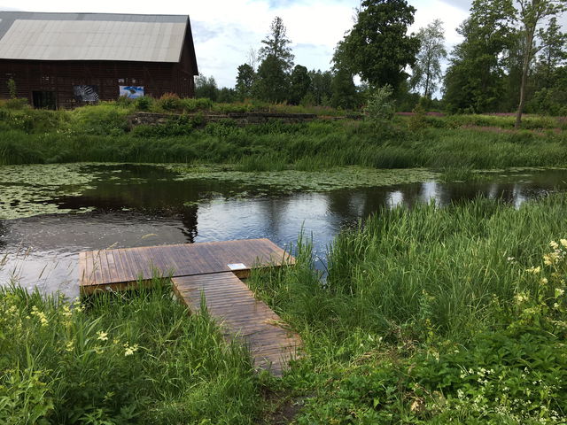 Brygga, Strömsberg norra, Tämnaråns kanotled