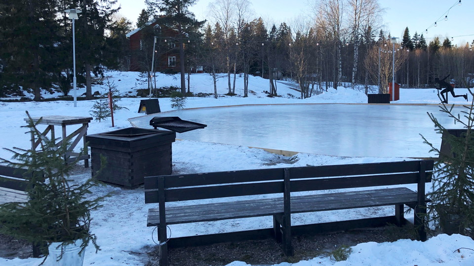 Isbana vi Norra Berget