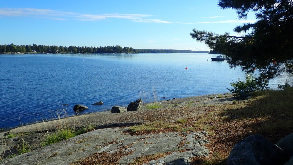 Utsikt mot Storholmsöarna. Foto Lidingö stad