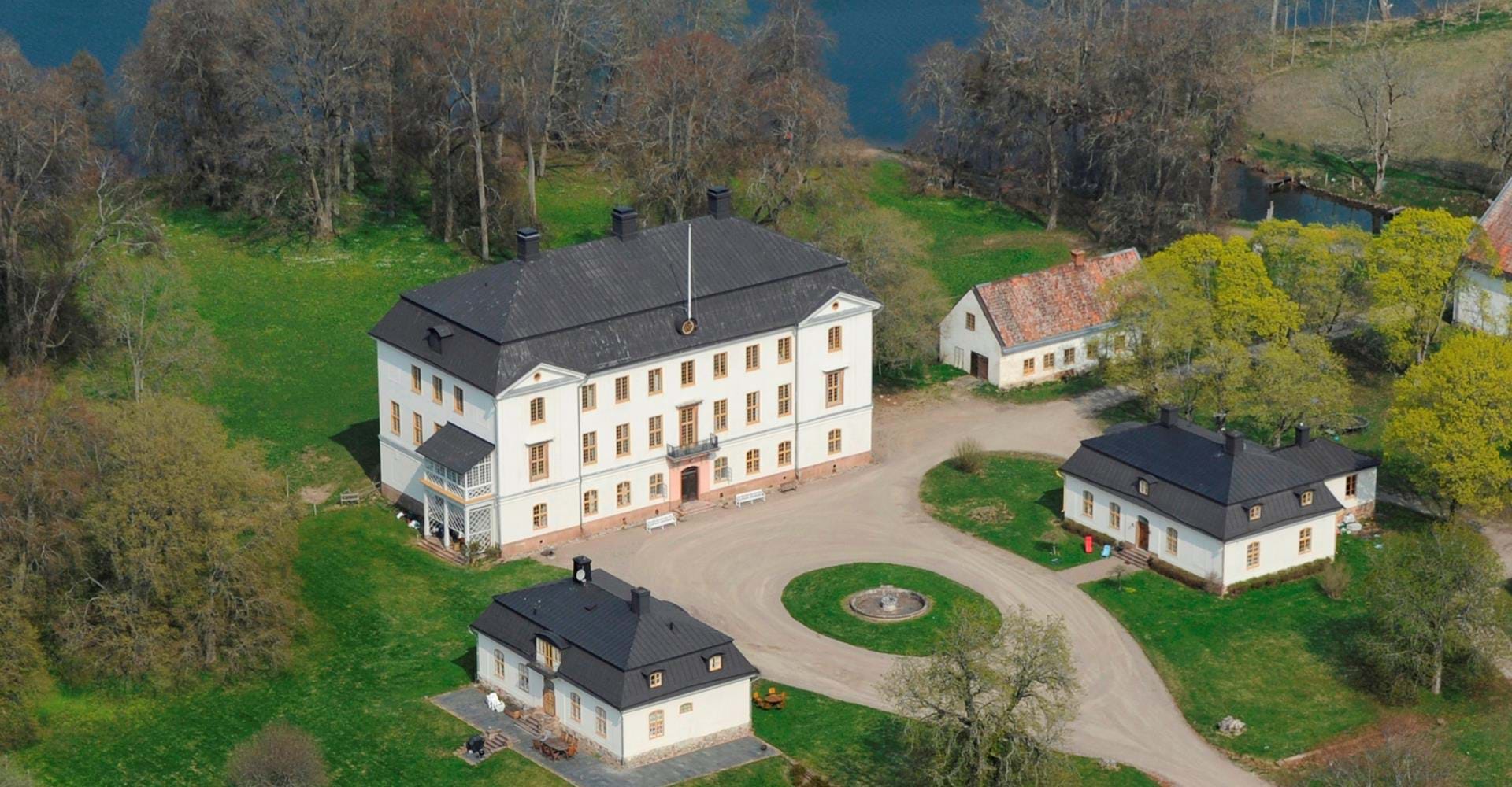 Ljungs slott, flygfoto