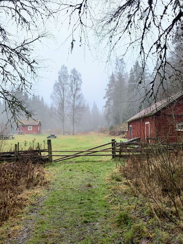 Entré Råbyskogen Accessled John Bauerleden - En del av Smålandsleden