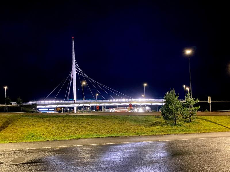 Norgesporten bridge, Ørje