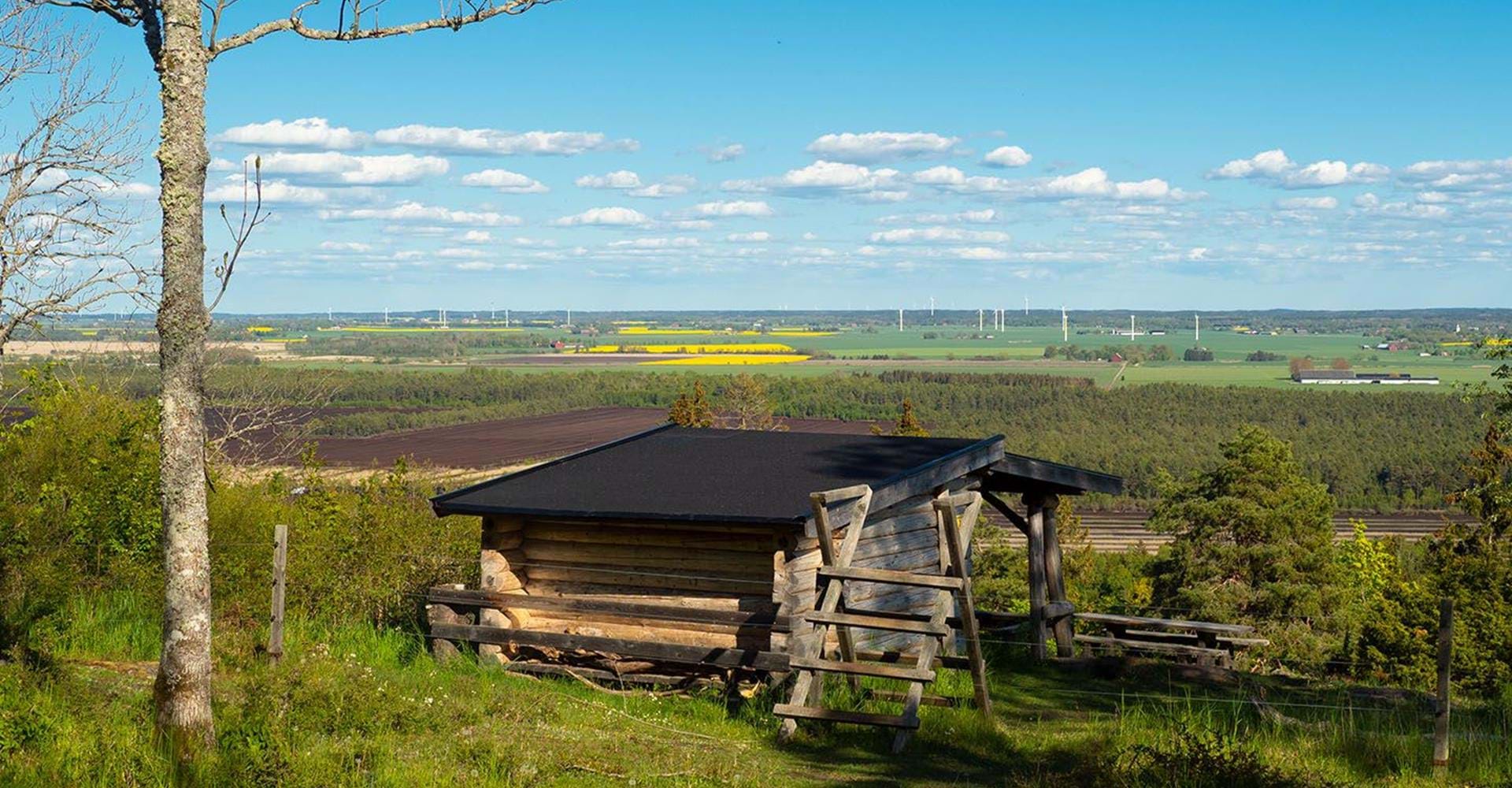 Makersbergen, vindskydd