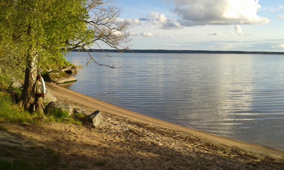 Vatten och sand
