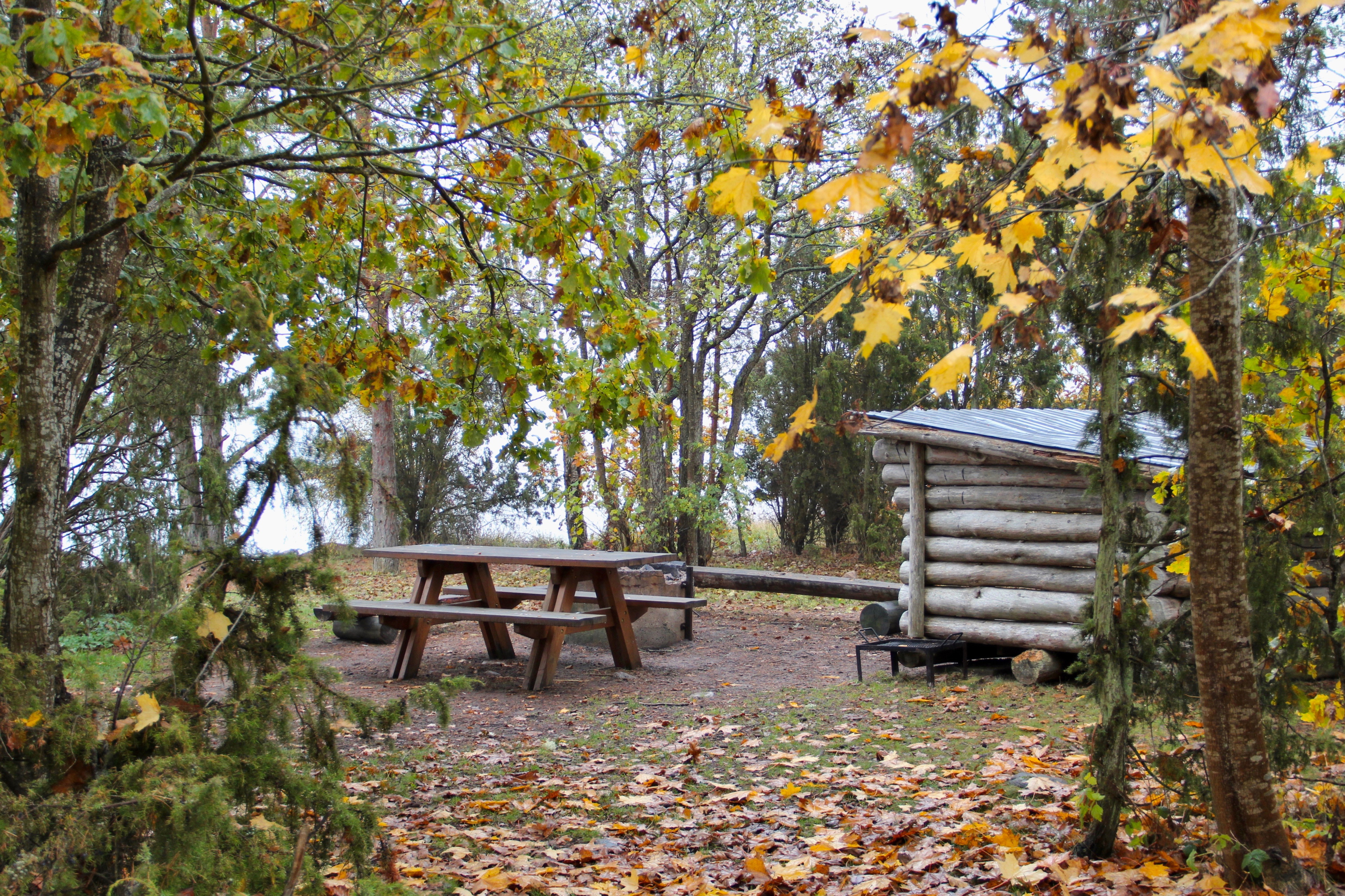 Vindskydd, Ljungnäs badplats