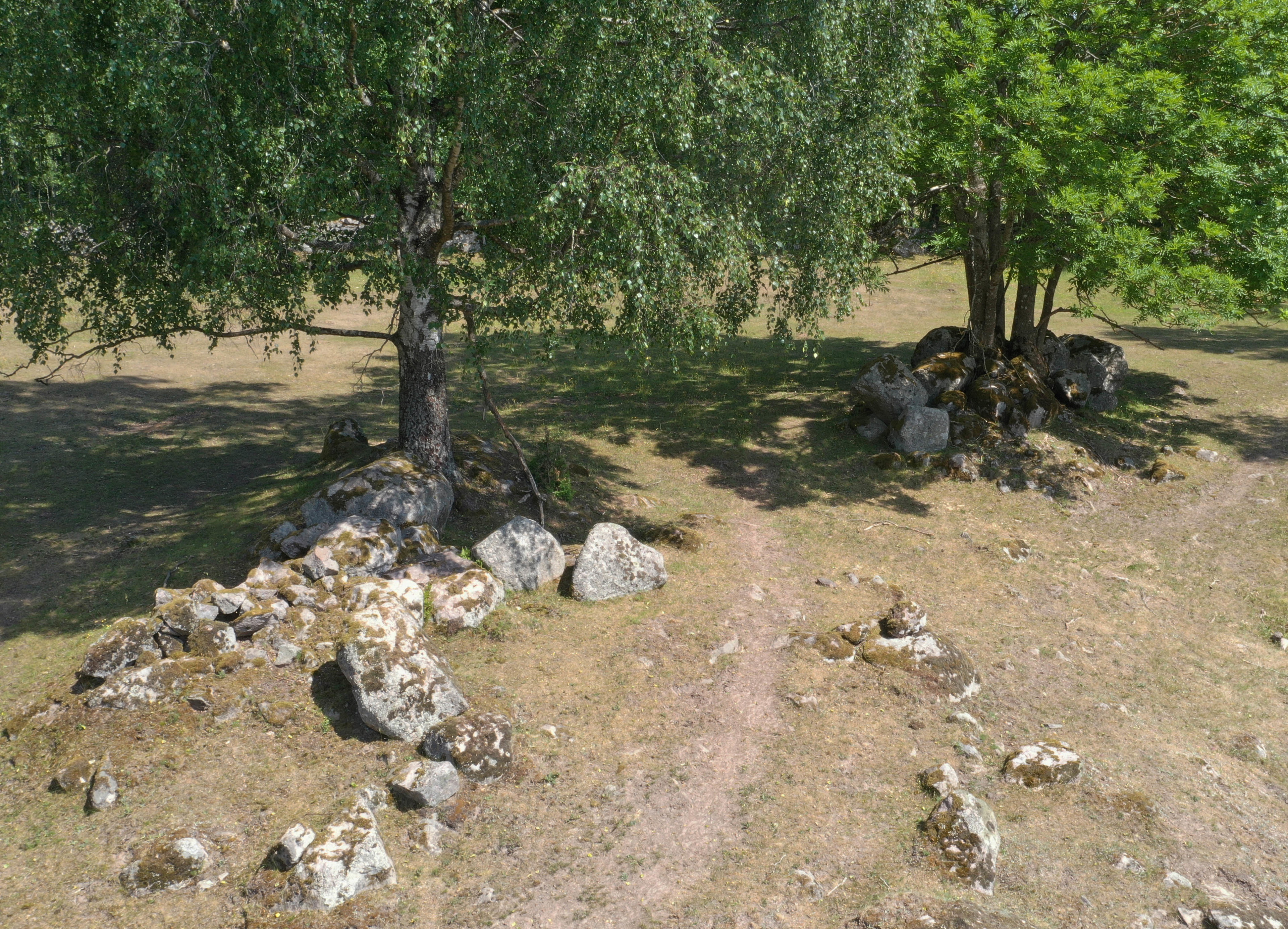 Västra Vätterleden etappe VV7 Fagerhult - Hökensås - Teil des Smålandswanderweg