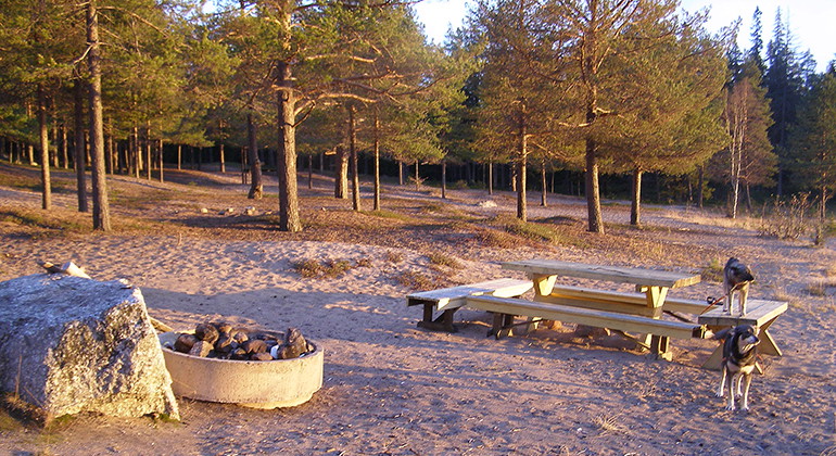 Näverön.