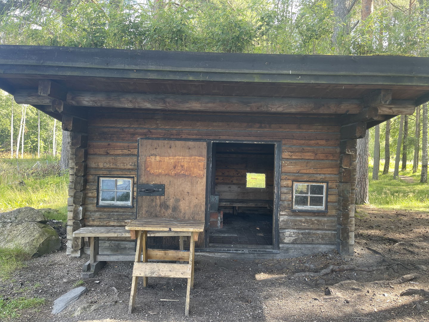 Vindskydd Hjulstockviken