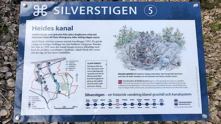Länsstyrelsens info om Silverstigen.