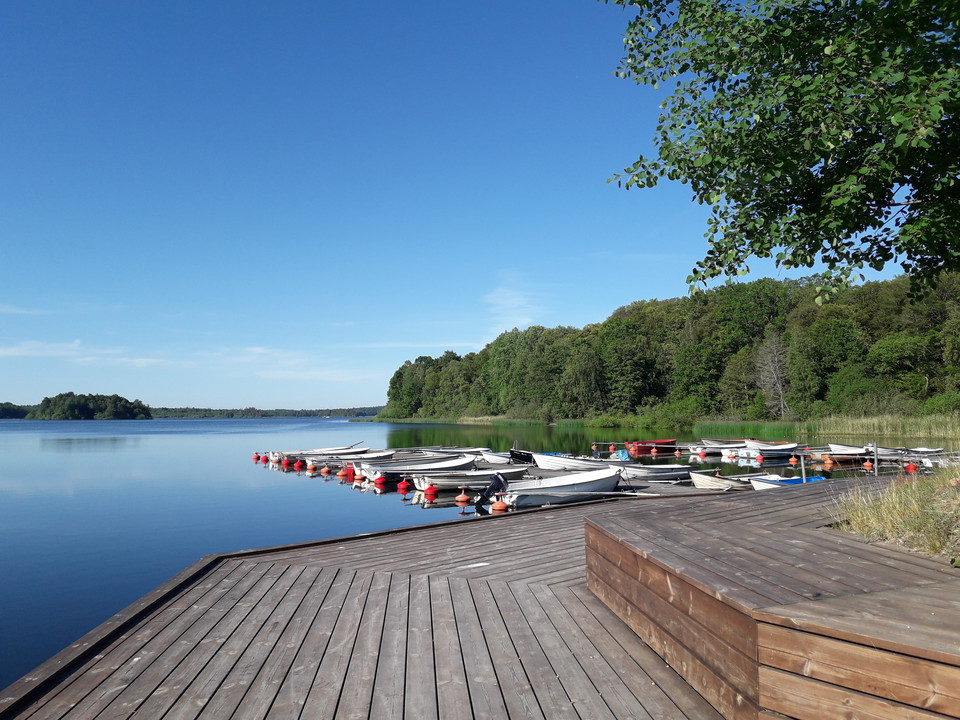 Bryggplats med vyer