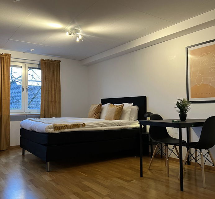 Interiör av Hotell Bro i Kristinehamn.