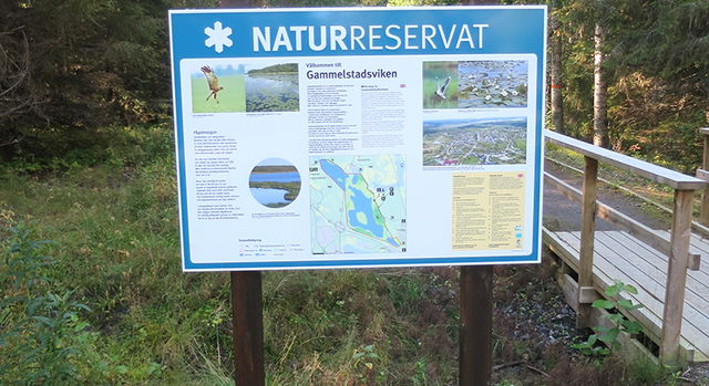 Informationsskylt Haparandavägen, Gammelstadsviken