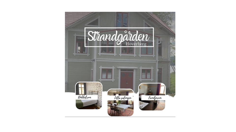 Framsidan på Strandgården