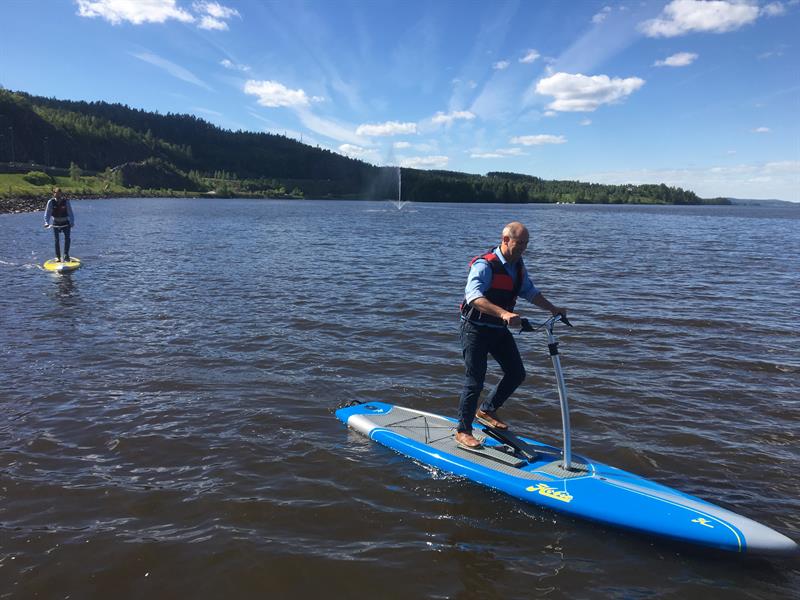 Tråkkebrett i Haldenkanalen, Ørje