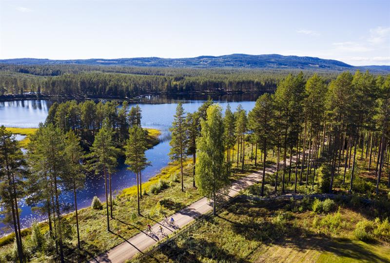 Wilderness route - National biking route # 9