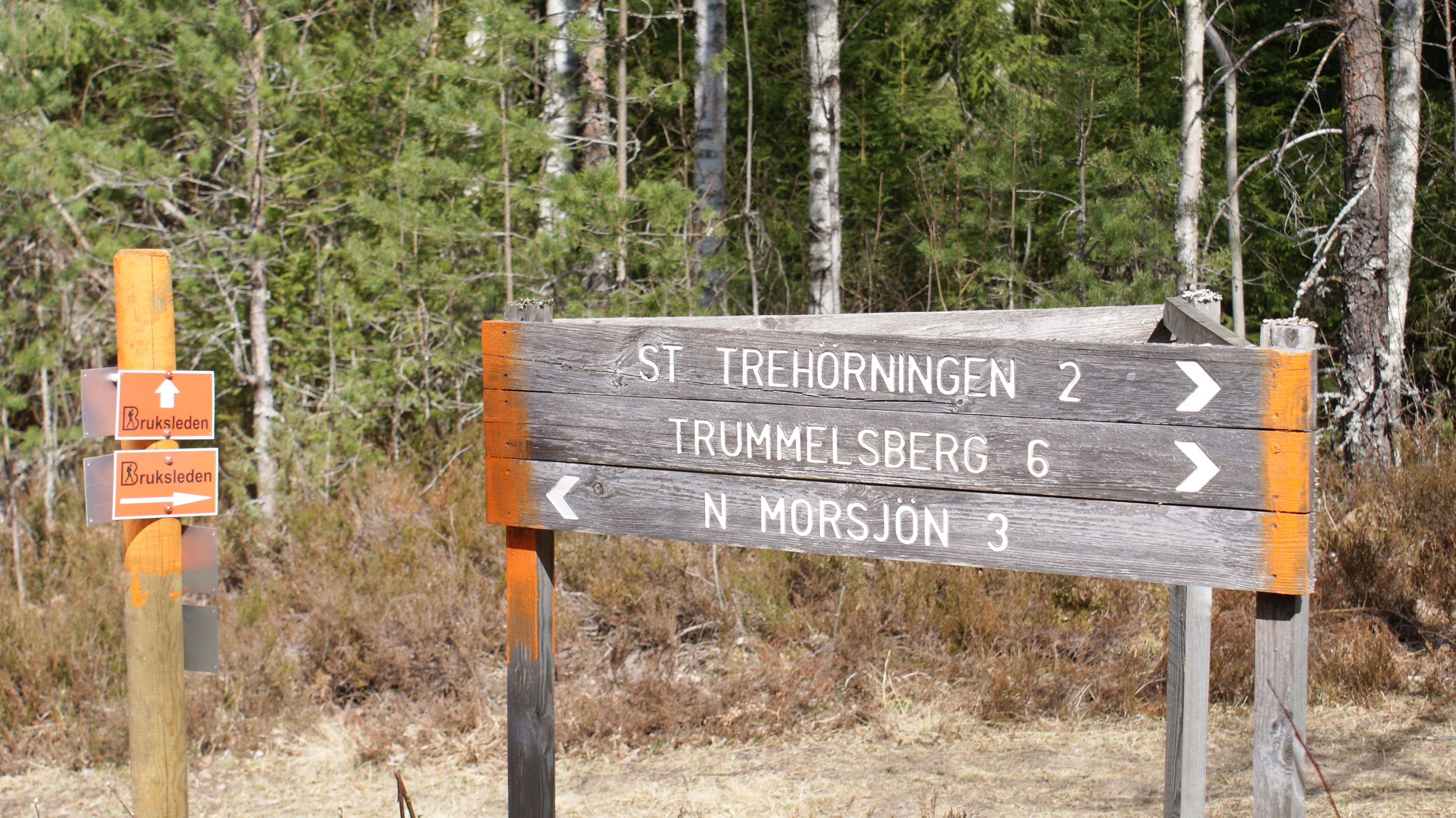 Möjlighet att vända mot Norra Landsberget