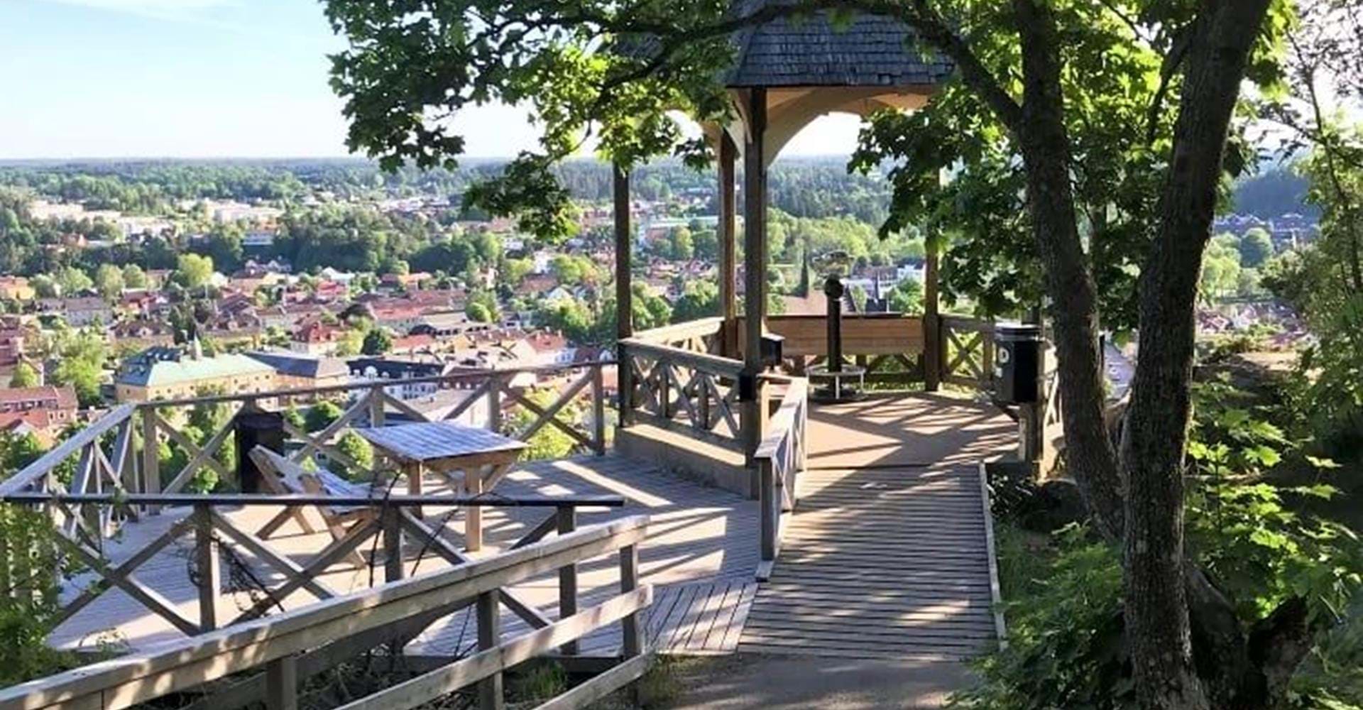Ramunderbergets utsiktspaviljong
Etapp: Borgbergsleden
Söderköping