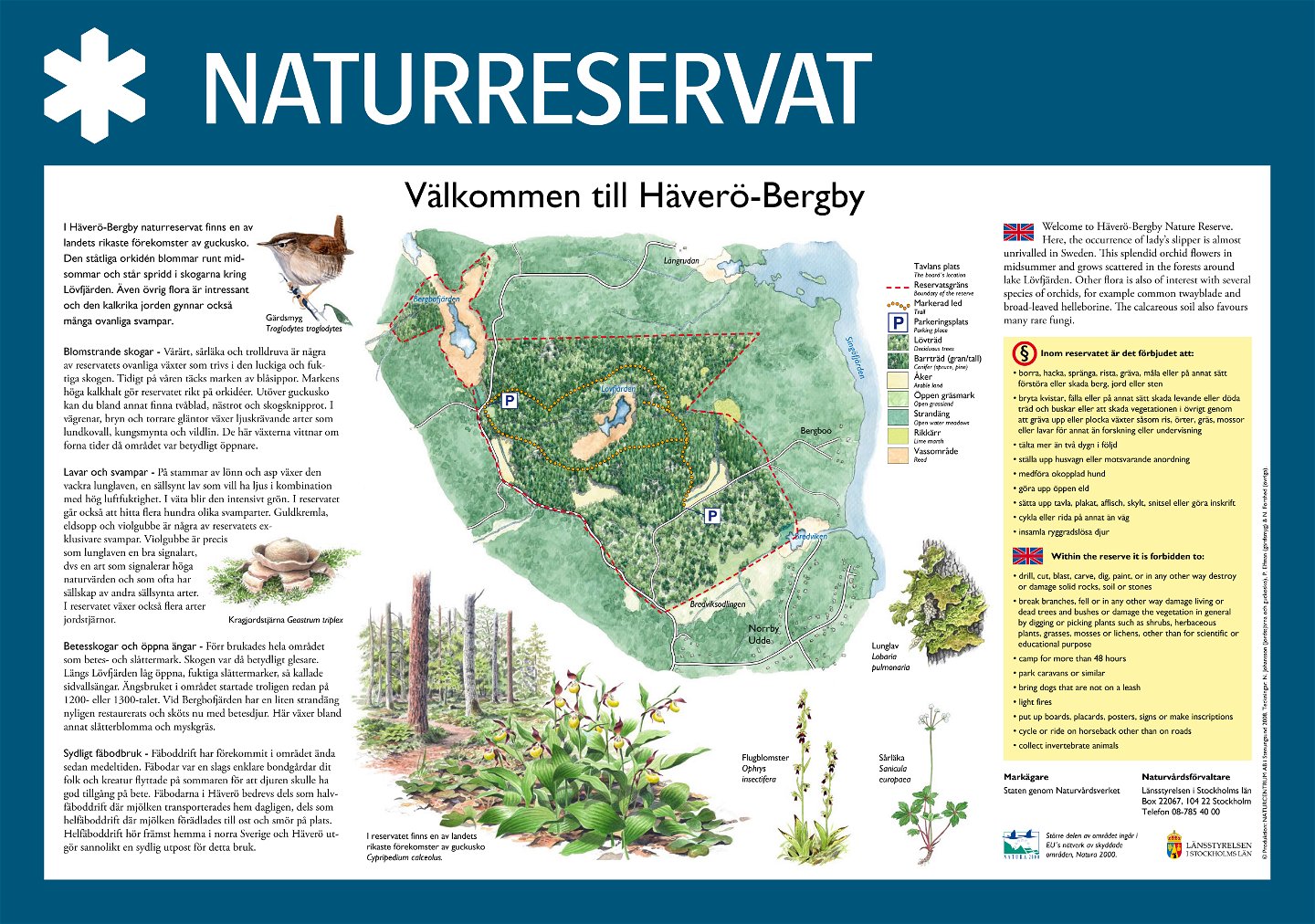 Välkommen till Häverö-Bergby naturreservat.