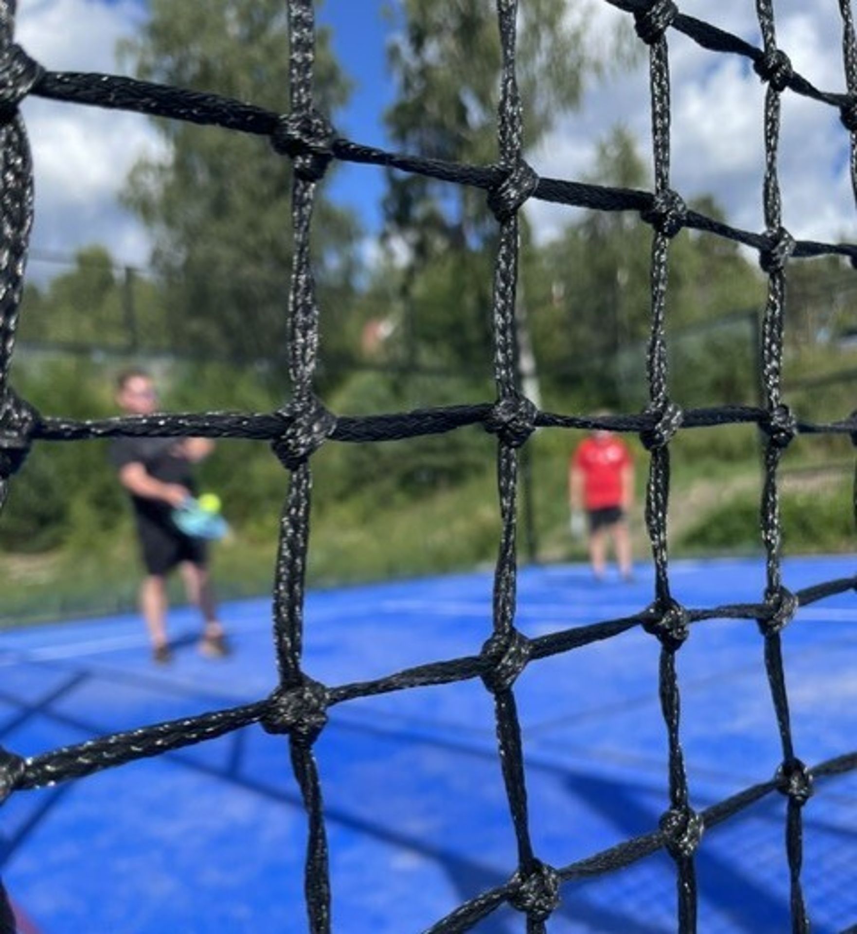 Padel på Töcksfors camping