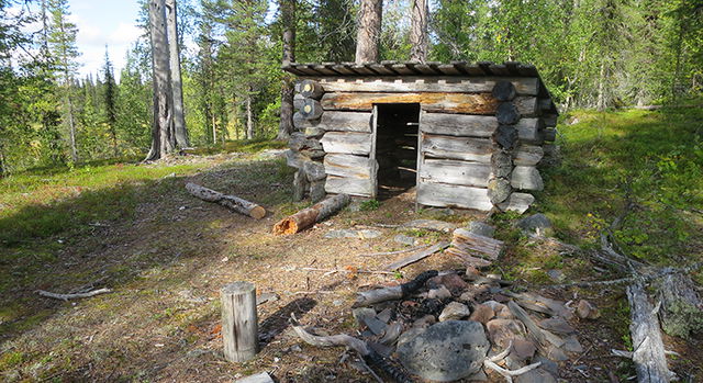 Wind shelter, Tuolpamyren Kronogård