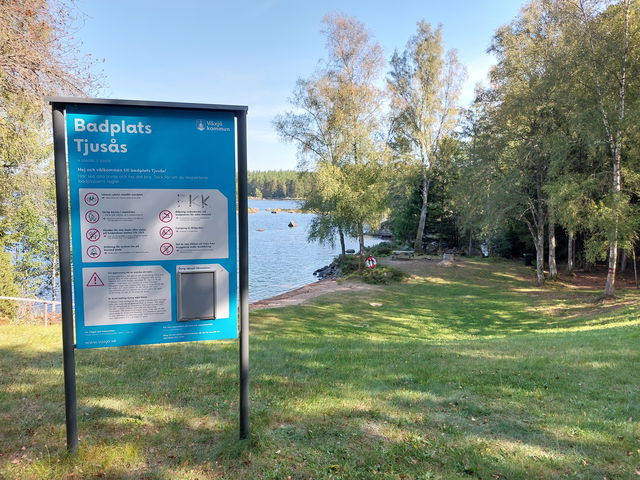 Tjusås badplats