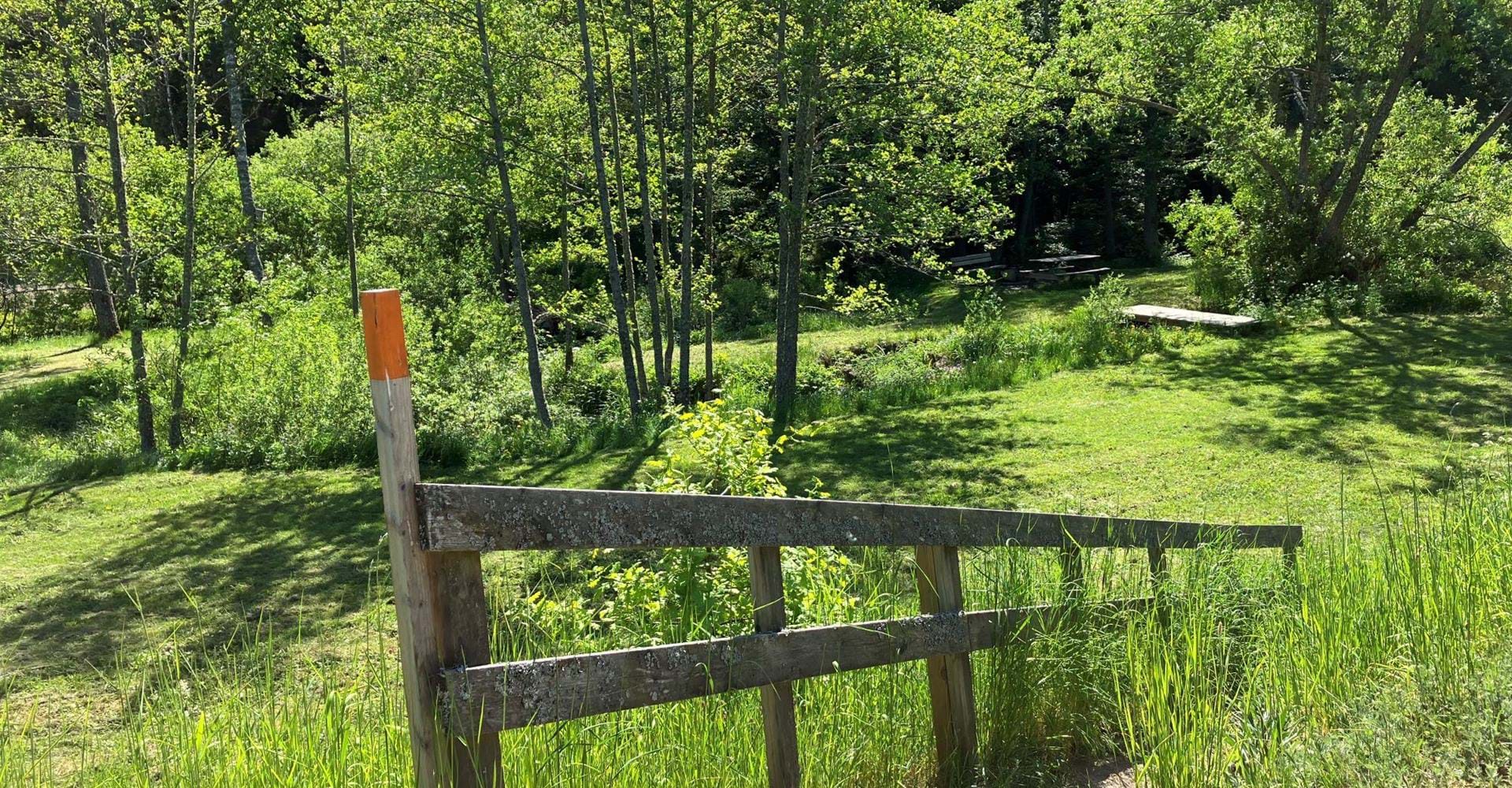 Banvallen, rastplats