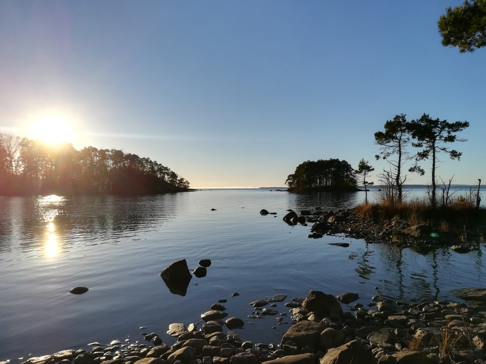 utsikt över vatten