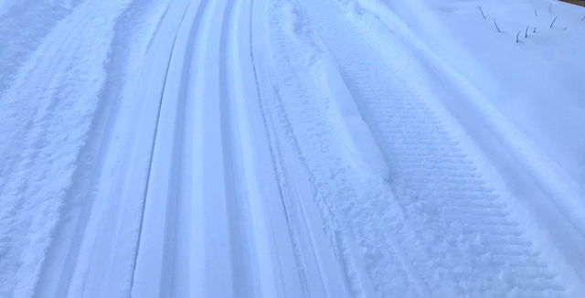 Skidspår Gräftåvallen Gula spåret