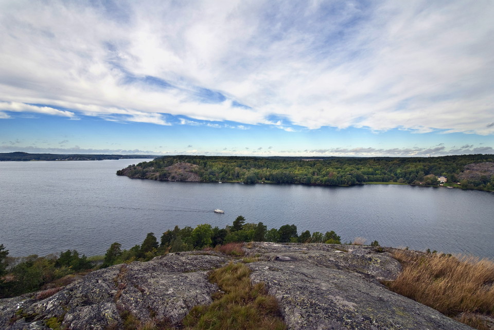 Vy mot Ekerölandet