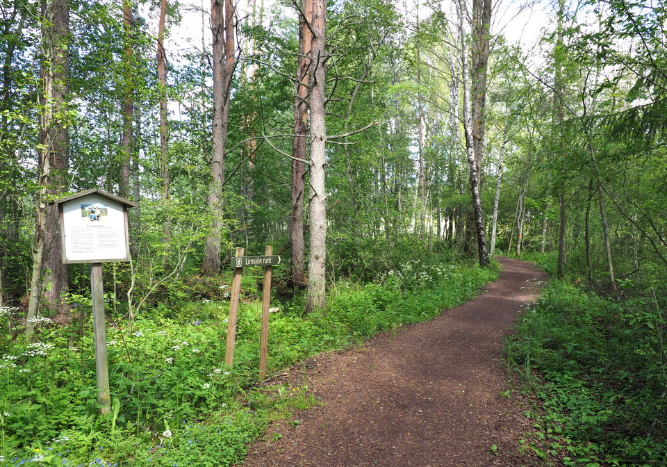 Information om djur och natur längs leden