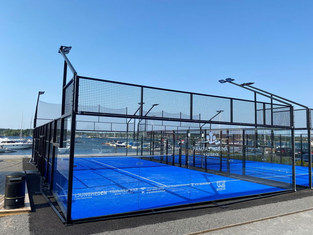 Padel vid Pampas Marina