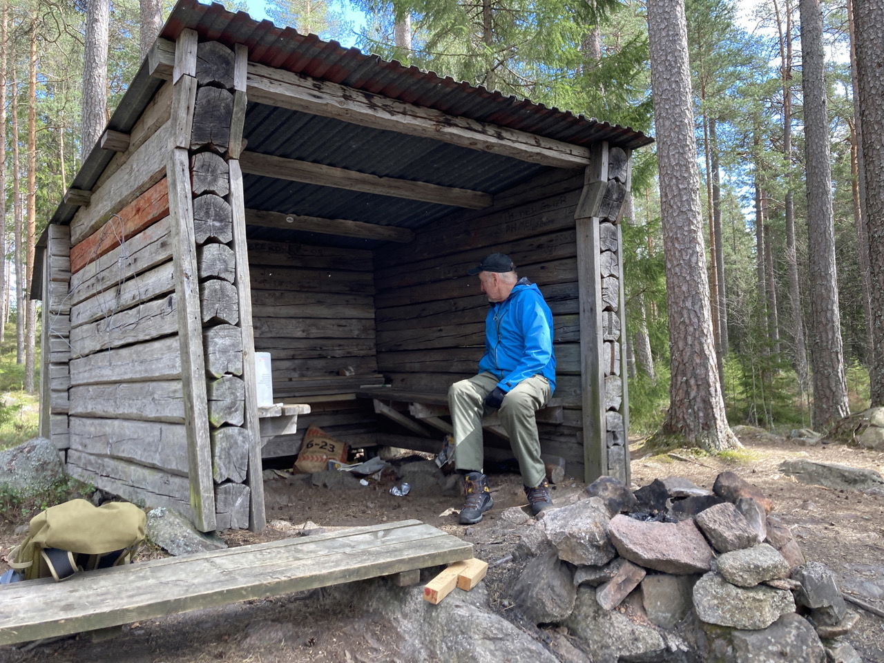 Vindskydd, Långmarktjärn | Naturkartan