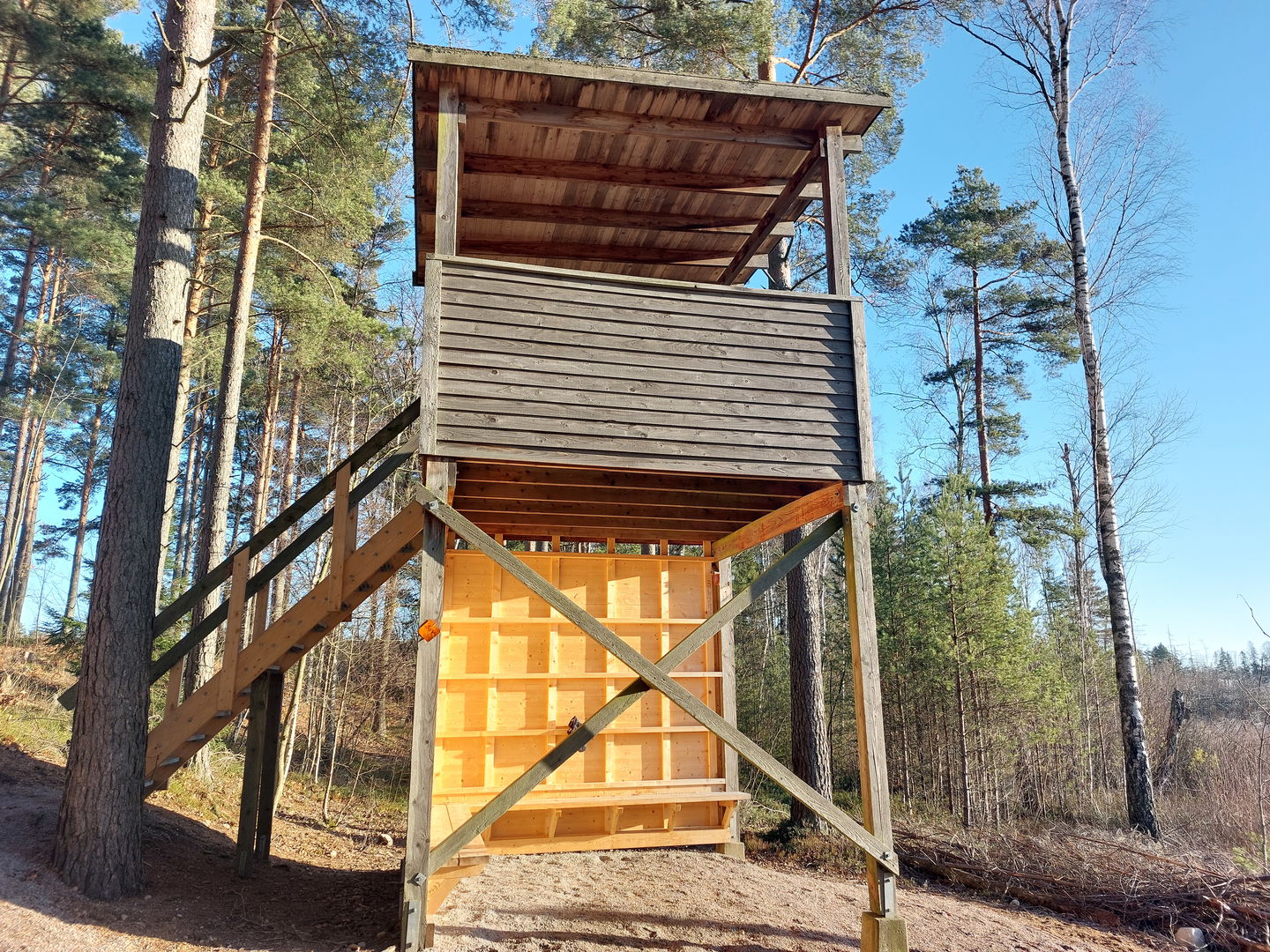 December 2024 - renoverat fågeltorn