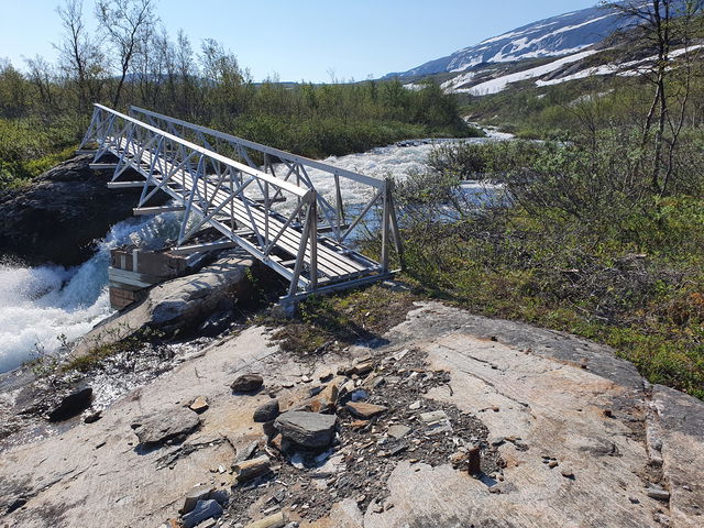 Summer bridge Rávdoajvve