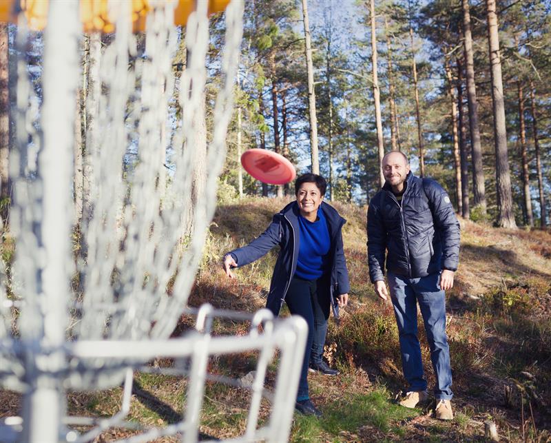 FrisbeeGolf - Høytorp discgolfpark