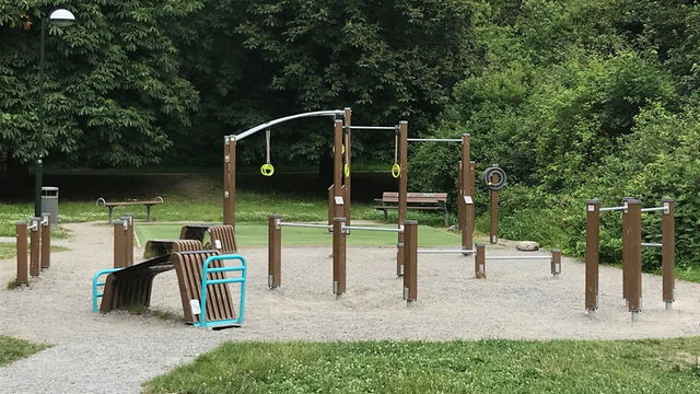 Mellanbergsparkens utegym