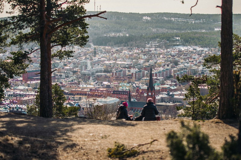 Utsikt från Norra berget