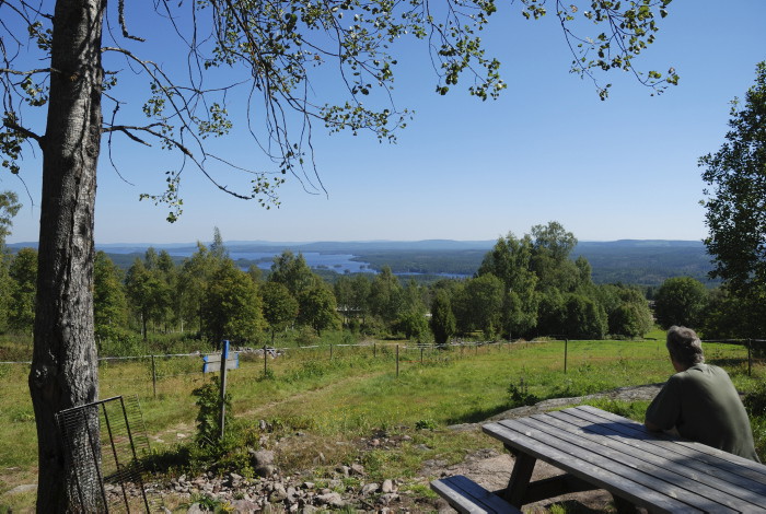Utsikt från Hanses hällar