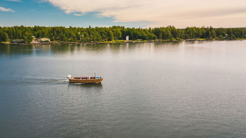 Turbåten Stöten i Kristinehamn
