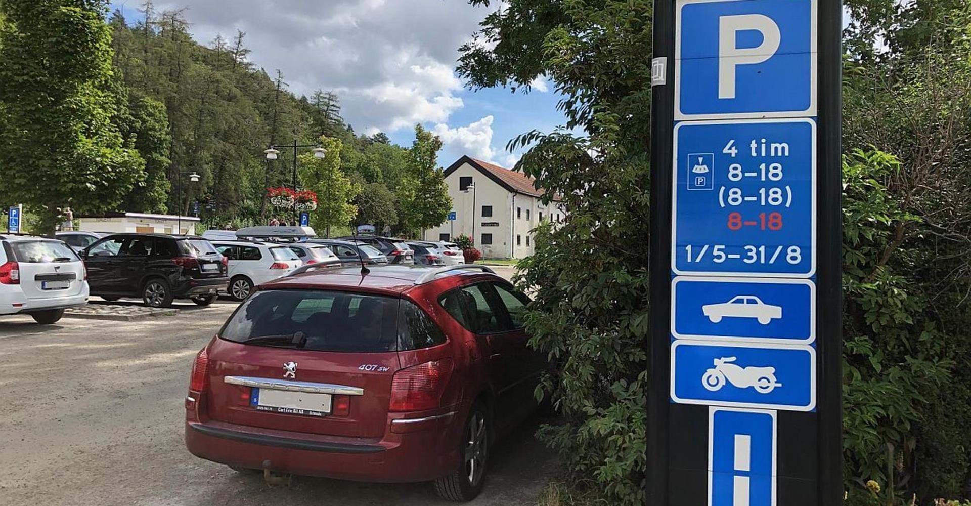 Parkering Kanal väst i Söderkping