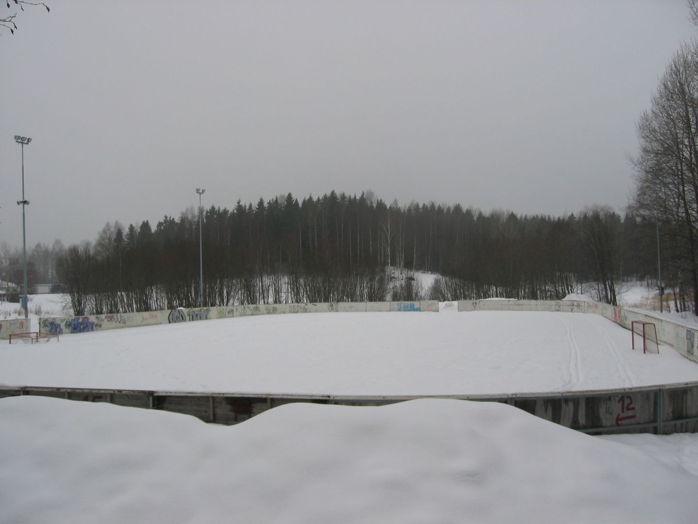 Granbergsskolan västras isplan