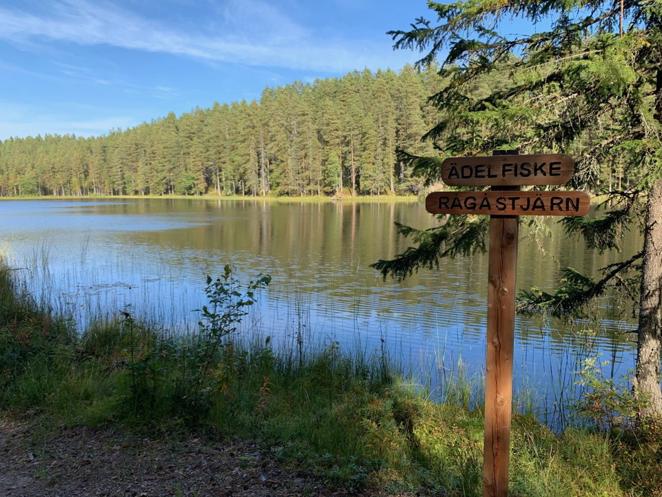 Skylt Rågåstjärn
