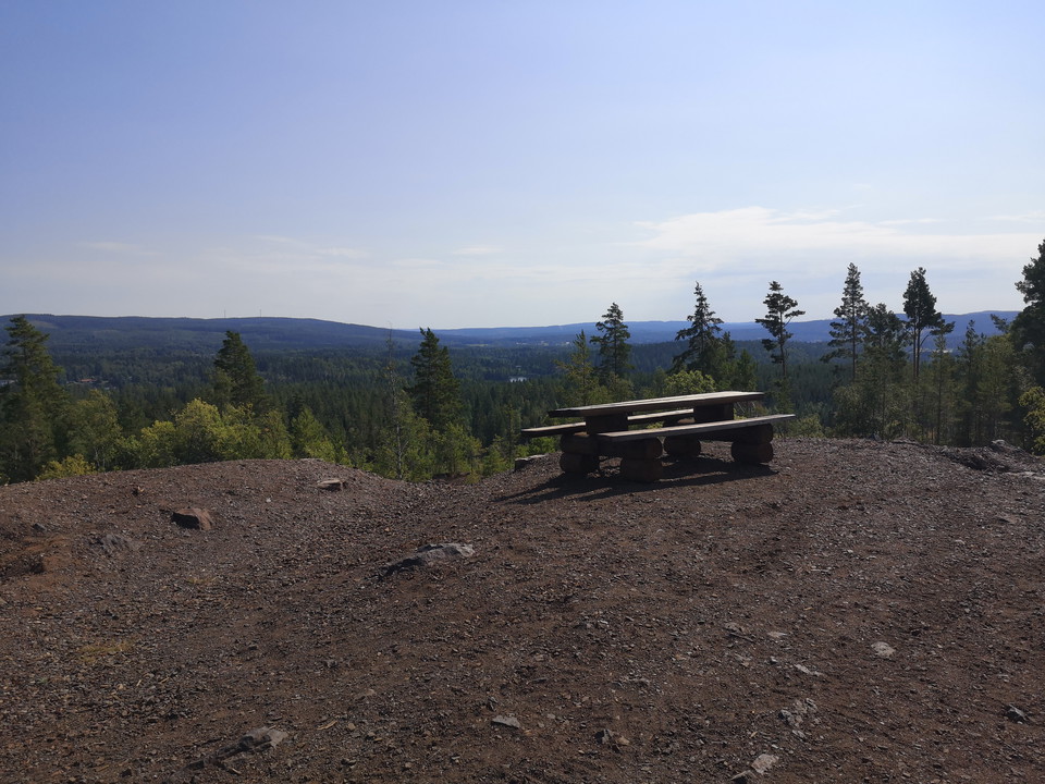 Rastmöjligheter med underbar utsikt